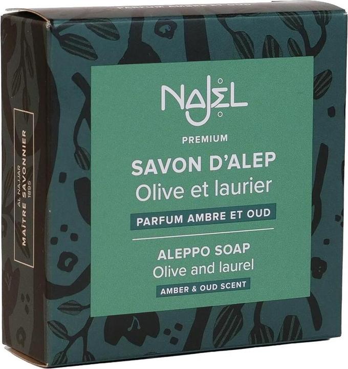 Produktbild Najel Aleppo Seife mit Ambre u. Oud (Hartseife)