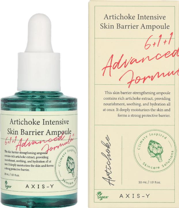 Actual product image Axis-Y Artichoke Intensive Skin Barrier Ampoule Moisturising Serum In Artichoke Ampoule 30Ml (30 ml)