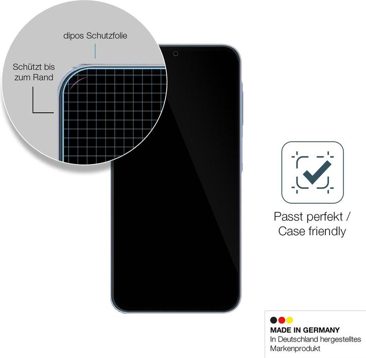 Produktbild Dipos Anti-Shock Displayschutz 9H (1 Stück, Samsung Galaxy A25)