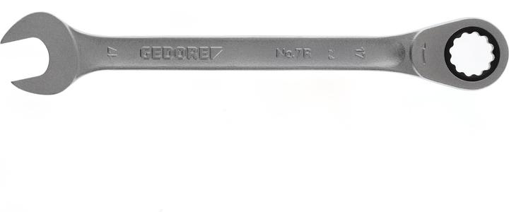 Image du produit Gedore Clé à cliquet à extrémité ouverte et à anneau (17 mm)