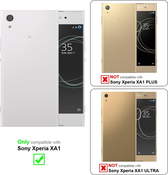 Produktbild Cadorabo Handykette für Sony Xperia XA1 Necklace Hülle mit verstellbarem Kordelband