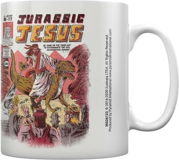 Image du produit Ilustrata Tasse à café Jurassic Jesus (325 ml, 1 x)