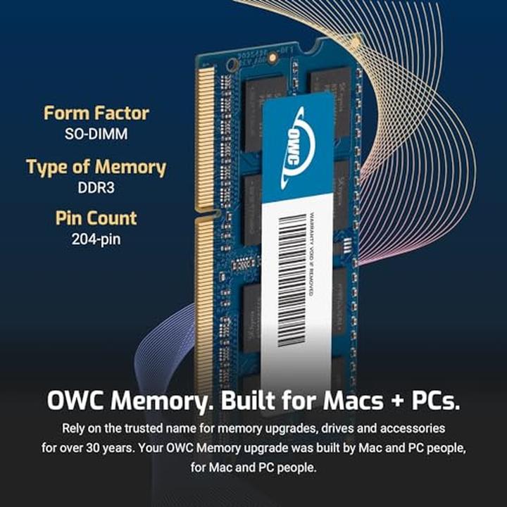 Image du produit OWC 32.0GB (4x 8GB) PC3-12800 DDR3L 1600MHz SO-DIMM 204 Pin CL11 Memory Upg. Kit (4 x 8GB, 1600 MHz, RAM DDR3, SO-DIMM)