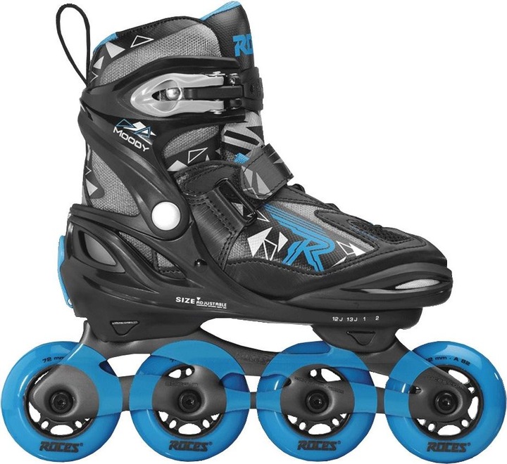 Immagine prodotto Roces Riedučiai Moody Boy Tif 400855 01, juodi-mėlyni - 30-35 (30, 31, 32, 33, 34, 35)