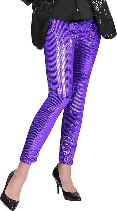 Produktbild Widmann Leggings Pailletten violett
