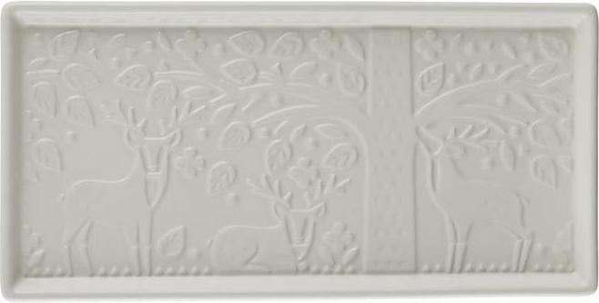 Produktbild Mason Cash 2001.082 Forest 12" Serving Platter, Stoneware, Cream
