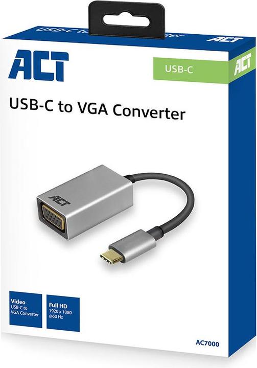 Image du produit ACT USB-C – VGA (USB-C, 2.30 cm)