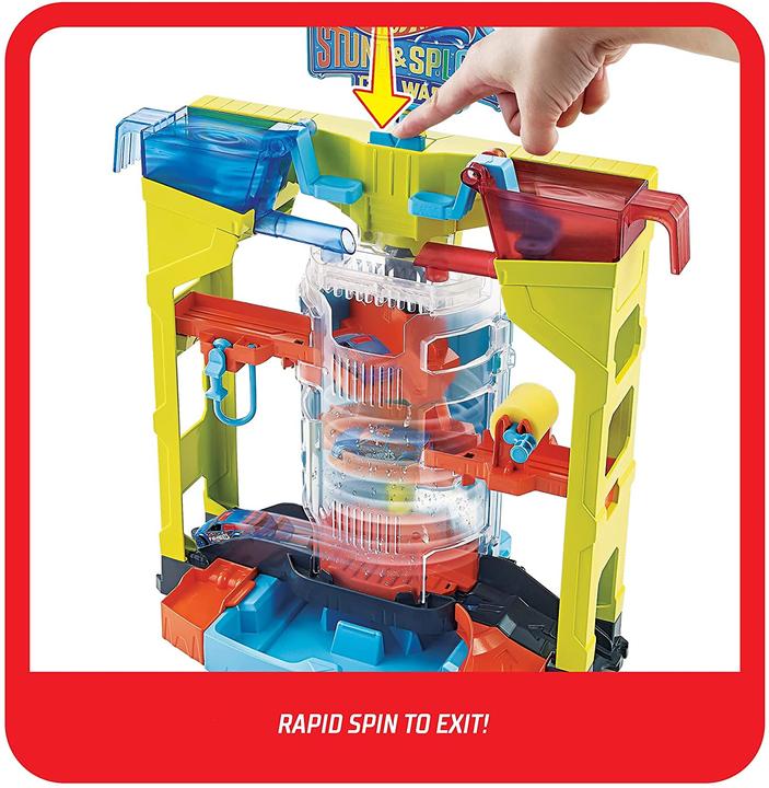 Actual product image Hot Wheels Car wash set