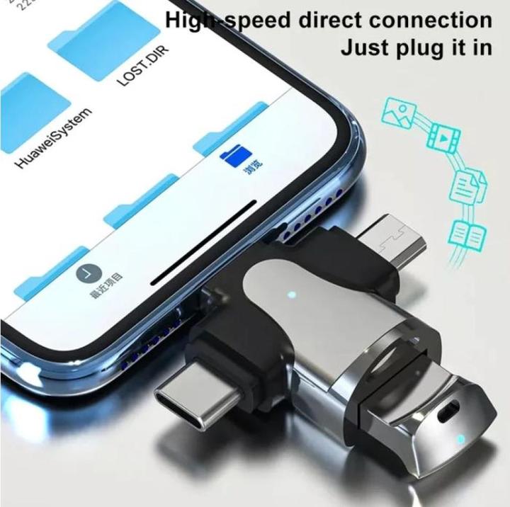 Produktbild PowerGuard OTG Reader Adapter (USB Typ C, Micro USB)
