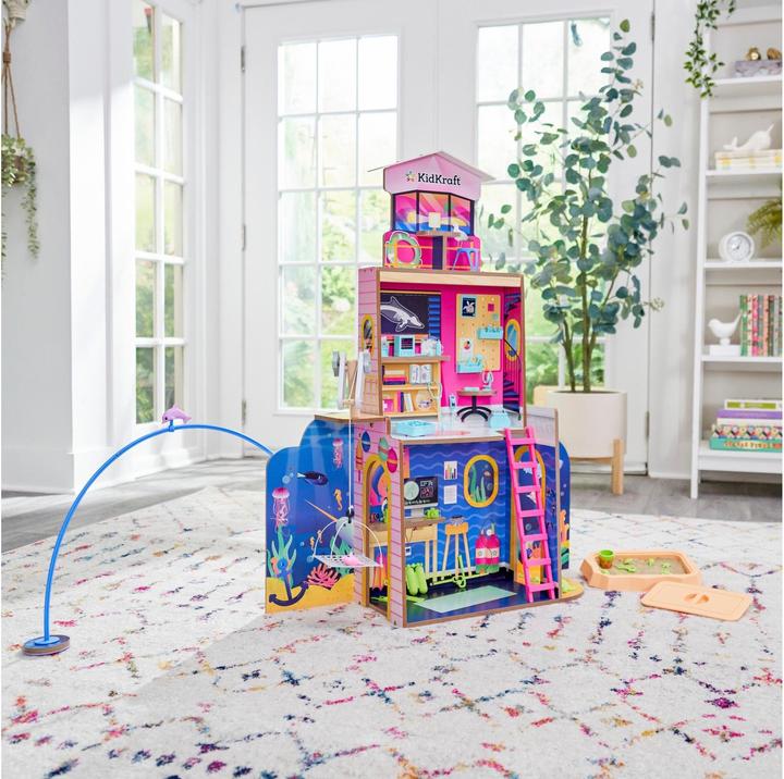 Actual product image KidKraft Doll's house 2-in-1 beach and rescue centre