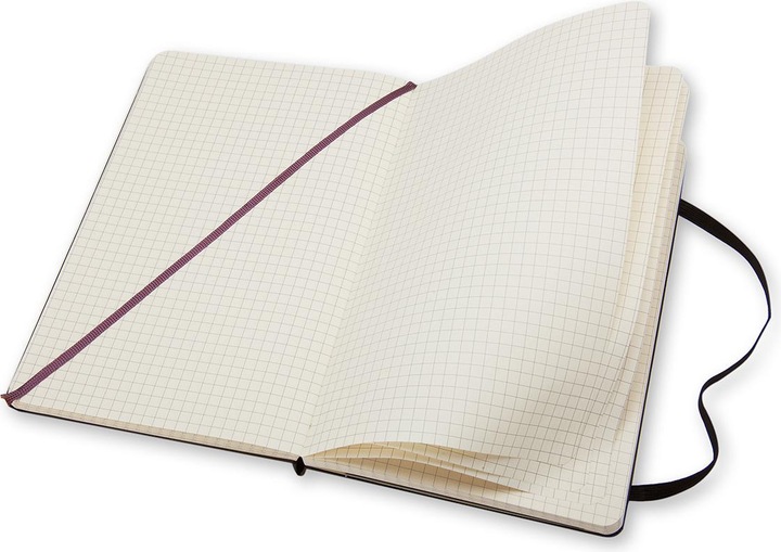 Image du produit Moleskine Carnet Classic Large (A5, Quadrillé, Couverture rigide)