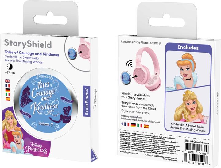 Image du produit Onanoff StoryShield Disney Cendrillon & Aurora (Allemand, Français, Italien, Anglais, Espagnol)