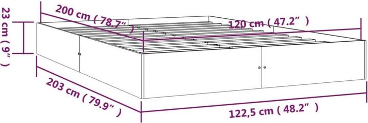 Image du produit VidaXL Lubbert (120 x 200 cm)
