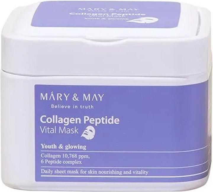 Actual product image Mary&May Collagen Peptide Vital Mask (400 ml)