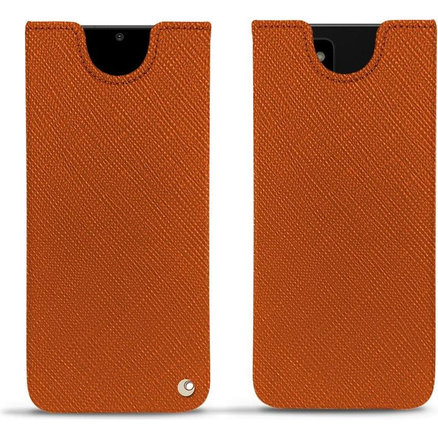 Noreve Lederschutzhülle (Samsung Galaxy Note 20 Ultra), Smartphone Hülle, Orange