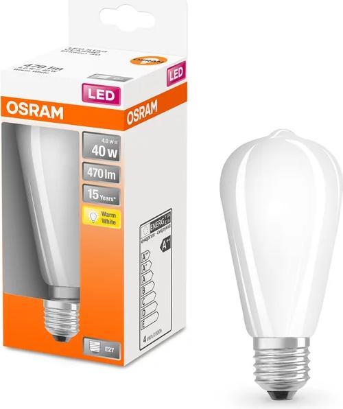 Produktbild Osram Led Retrofit Classic St (E27, 4 W, 470 lm, 6 x, E)