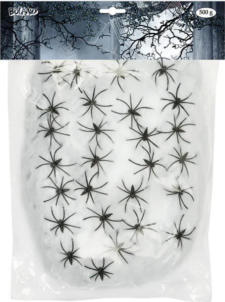 Actual product image Boland Spider Web with 25 Spiders (25 pcs.)