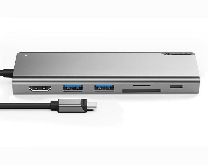 Produktbild Alogic Ultra USB-C Dock UNI V2 - HDMI, USB, Memory Card Reader and 100W PD (USB-C, 1 Ports)