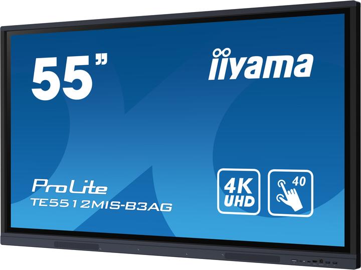 Produktbild iiyama DS TE5512MIS 138.8cm IPS 55"/3840x2160/VGA/HDMI/USB-C (3840 x 2160 Pixel, 55")