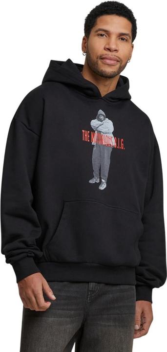 Produktbild Mister Tee Biggie Smalls Concrete Kapuzenpullover Schwer Übergross (L)