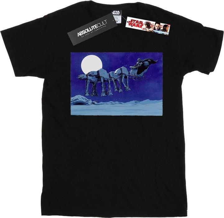 Produktbild Star Wars Christmas ATAT Sleigh TShirt Jungen (128)