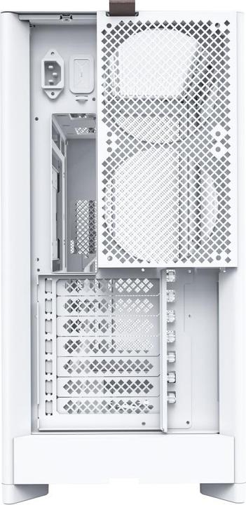 Actual product image Montech HS01 (weiss, Tempered Glass) (Mini-ITX, mATX, ATX)