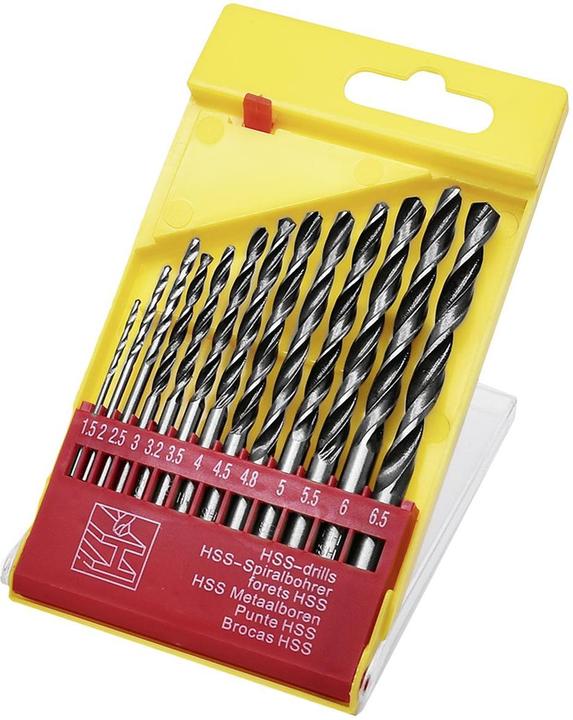 Immagine prodotto Easy Work Set di punte per metallo HSS 1,5 - 6,5 mm (1,5 mm - 6,5 mm)