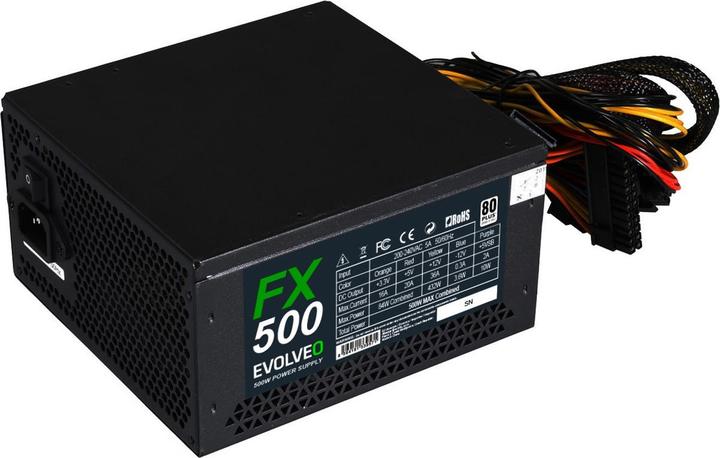 Actual product image Evolveo FX 500W Power Supply (CZEFX500) (500 W)