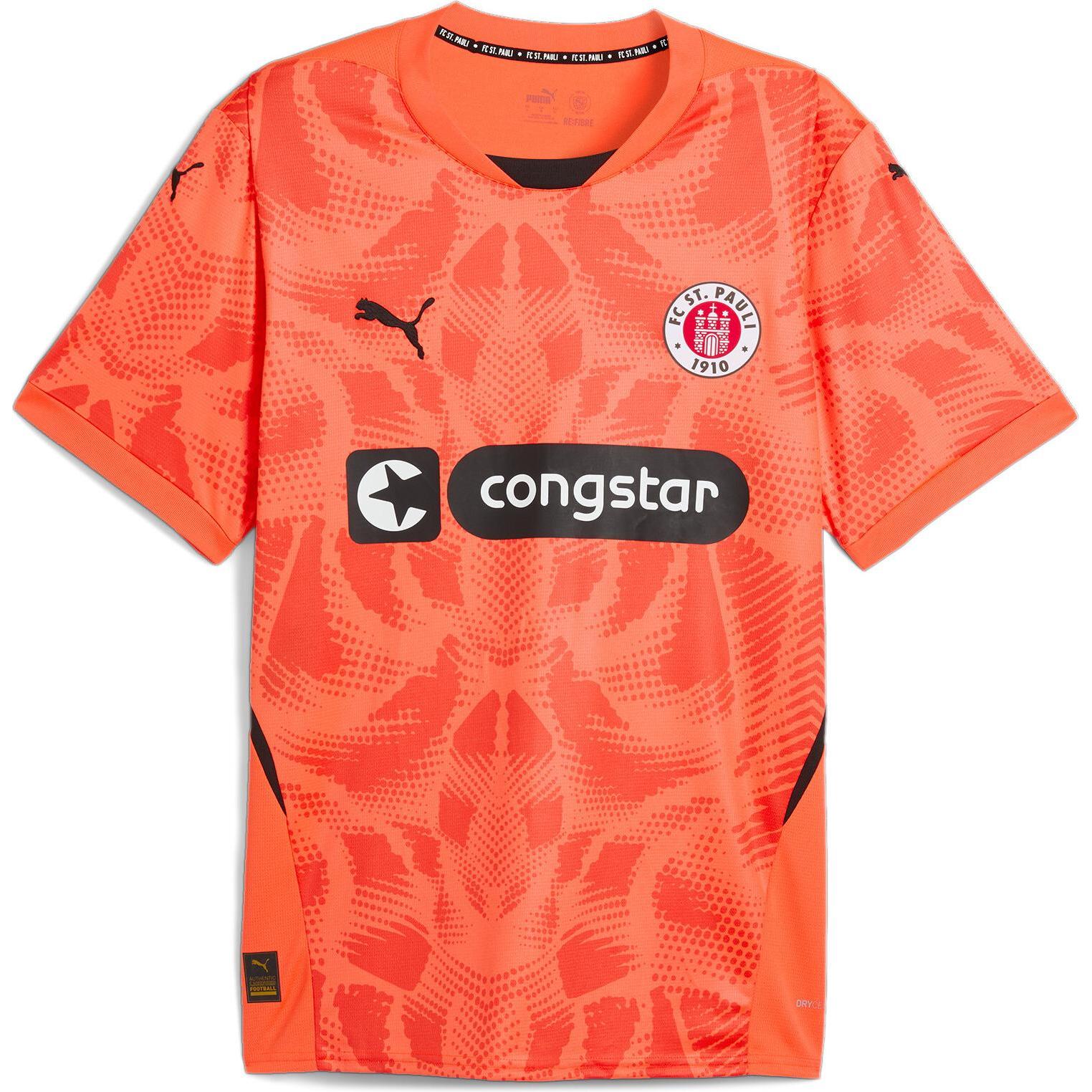 Puma, Herren, Sportshirt, FCSP GK Jersey (XL), Orange, XL
