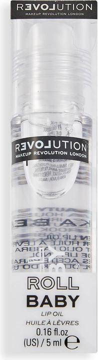 Image du produit Makeup Revolution Relove Roll Baby Lip Oil - TÃ³novacÃ olej na rty 5 ml Tonka Bean (L) (Huile à lèvres, 5 ml)