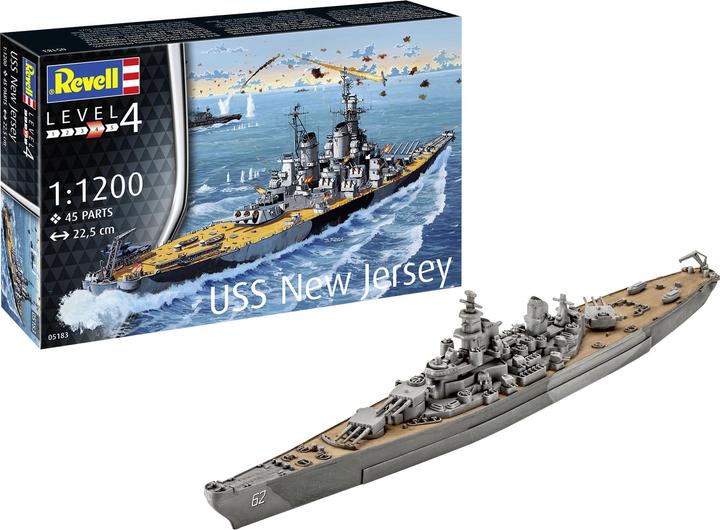 Actual product image Revell USS New Jersey