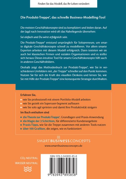 Actual product image Business Model Produkt-Treppe (German, Frederick of Honour Conta Gromberg, Brigitte Conta Gromberg, 2019)