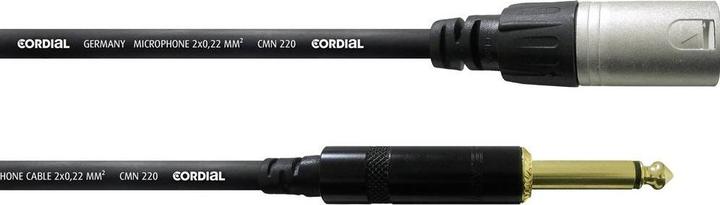 Actual product image Cordial Microphone cable CCM MP (7.50 m, 6.3mm jack, XLR)