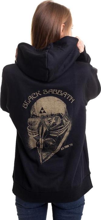 Immagine prodotto Music Brand Tour 1978 Felpa con Cappuccio e Zip Intera Donna (L)