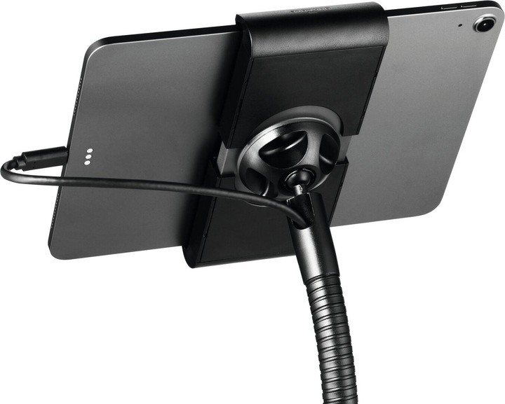 Actual product image Durable TOUGH FLOOR tablet holder 7-13"/-8mm/fully moveable/black