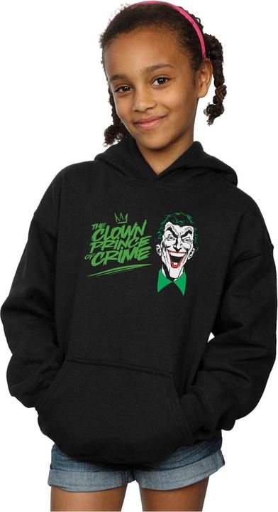 Produktbild Batman Joker The Clown Prince Of Crime Kapuzenpullover Mädchen (140, 146)