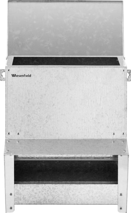 Immagine prodotto Wiesenfield Mangiatoia per galline, polli e pulcini automatica - Sistema antispreco e antitopo - 5 kg