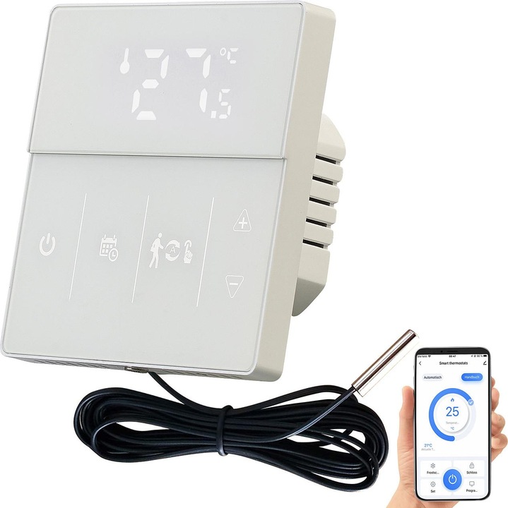 Produktbild Revolt WLAN-Fussbodenheizung-Thermostat
