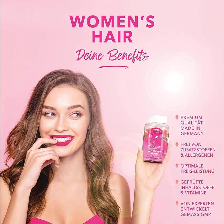 Produktbild IVYBears Haarvitamine für Frauen (1 Stück, Gummies, 150 g)
