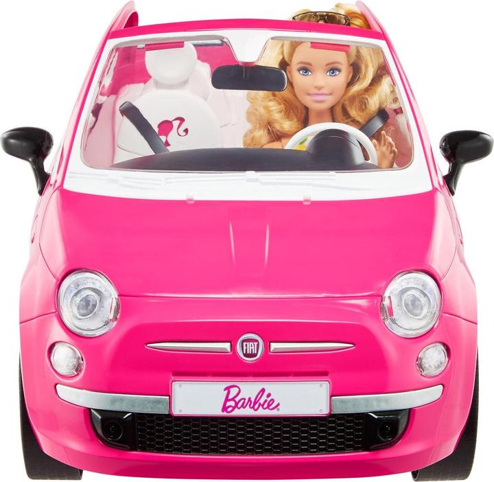 Image du produit Barbie Poupée et véhicule Fiat 500