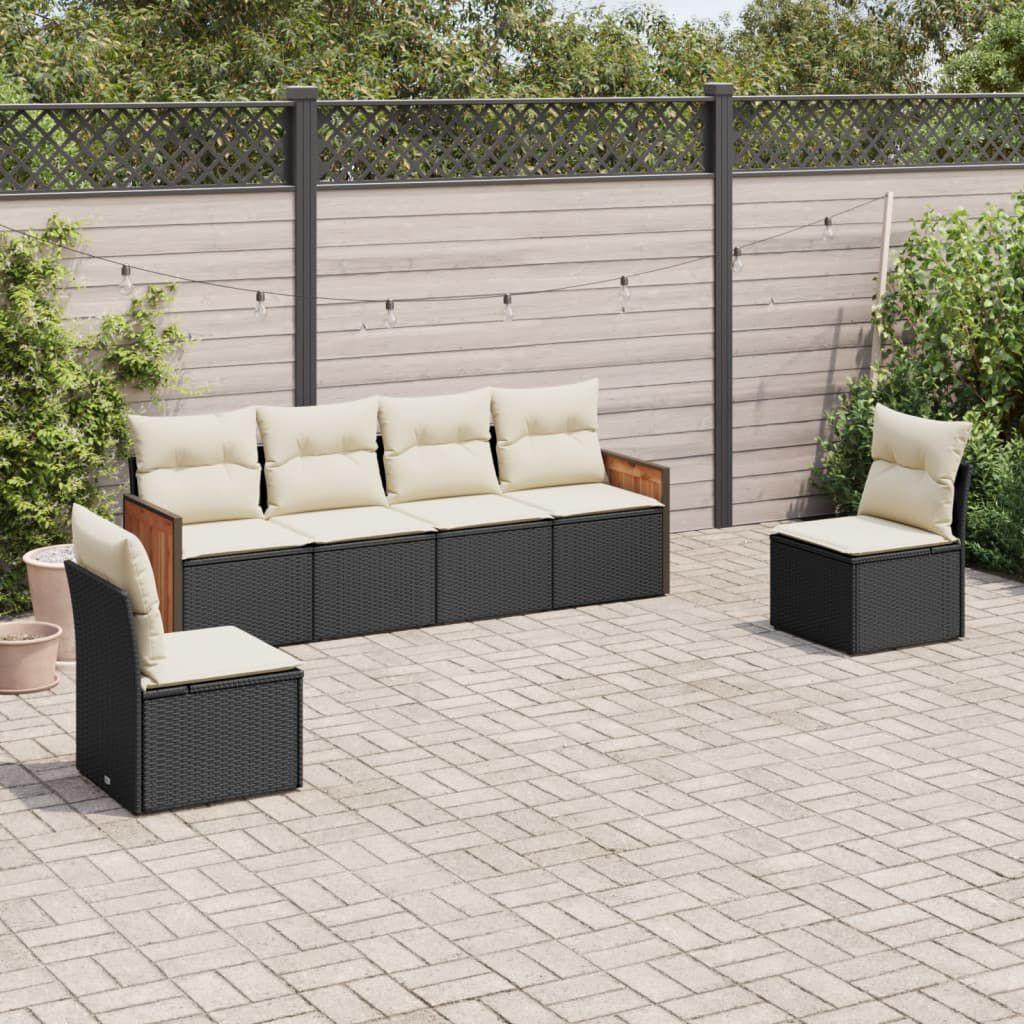 Thumbnail - VidaXL, Gartenlounge, 10-tlg. Garten-Lounge-Set mit Kissen