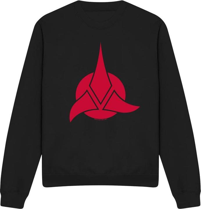 Actual product image Unisex Adult Klingon Logo Sweatshirt (XL)