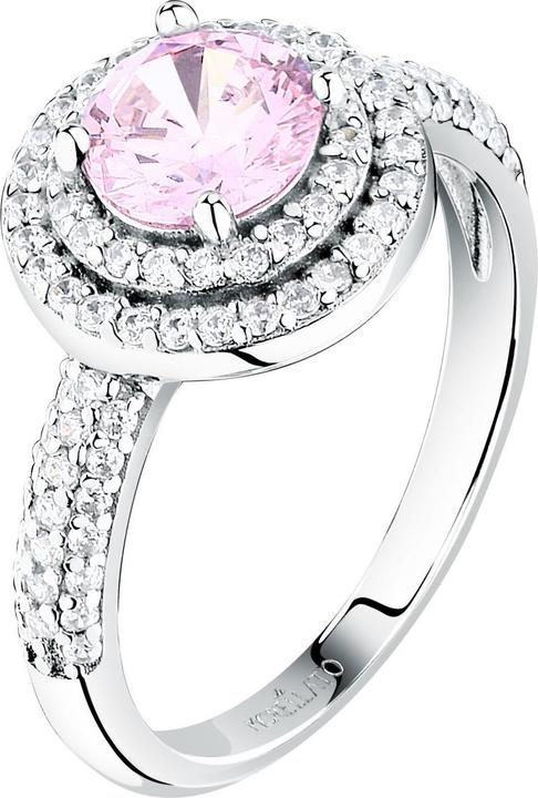 Produktbild Morellato Sparkling Silver Ring With Pink Zircon (54)