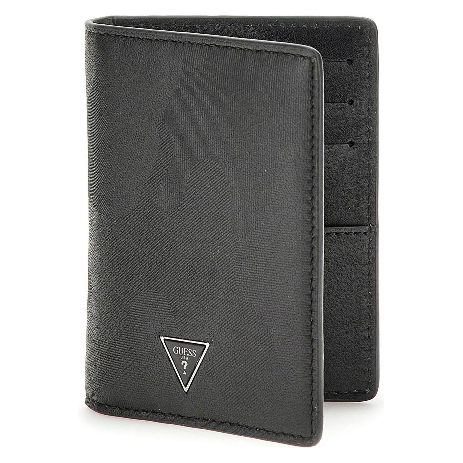Guess, Herren, Portemonnaie, Mito Card Holder, Schwarz
