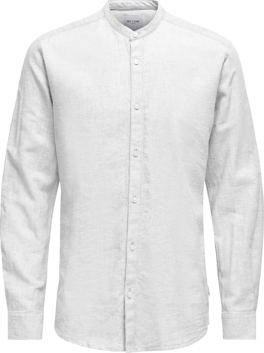 Only & Sons Einfarbig Hemd
