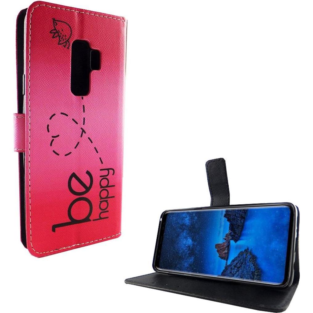 König Design Hülle Handy Schutz für Samsung Galaxy S9 Plus Case Cover Tasche Wallet Etui Neu (Samsung Galaxy S9+), Smart...