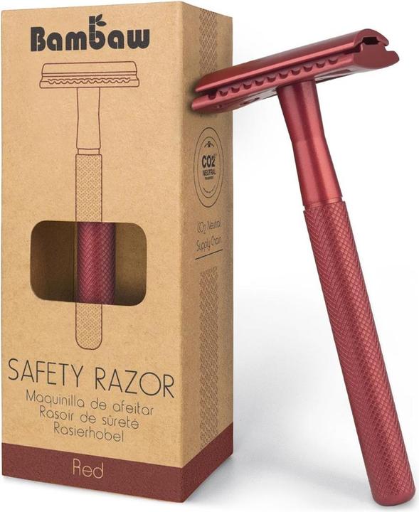 Immagine prodotto Bam Baw Rasoio di sicurezza rosso