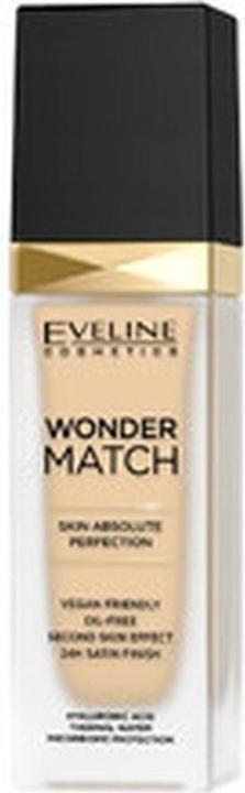 Actual product image Eveline Wonder Match Luxury Matching Face Foundation 20 Medium Beige 30ml (Medium Beige)