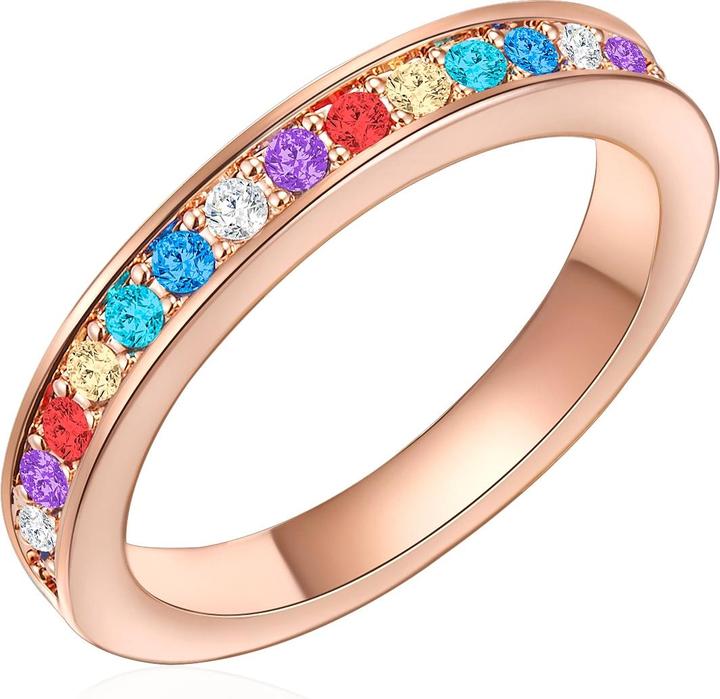 Immagine prodotto Lulu & Jane Donna Lega di metallo decorata con cristalli Swarovski® oro rosa - 29367 (52)