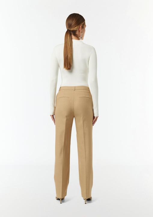 Produktbild Comma Strickpullover Strickpullover aus Viskosemix mit Polokragen (46)